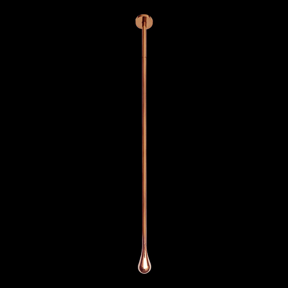 Rose Gold Ceiling Mounted Basin Spout – Aquant India