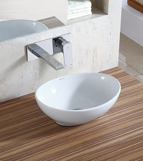 Ceramic Table-Mounted Wash Basin – Aquant India