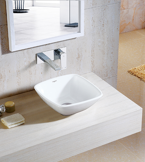 Ceramic Table-Mounted Wash Basin – Aquant India