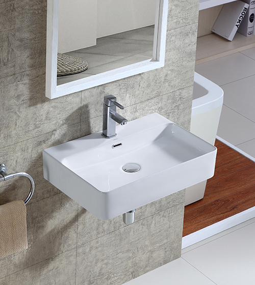 Ceramic Table/Wall-Mounted Wash Basin – Aquant India