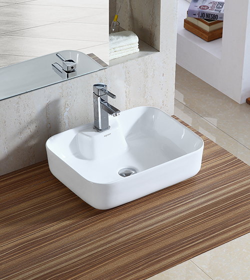 Ceramic Table-Mounted Wash Basin – Aquant India