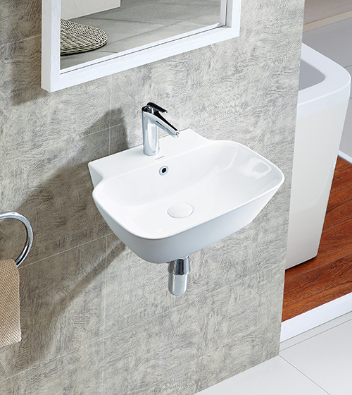 Ceramic Table/Wall-Mounted Wash Basin – Aquant India