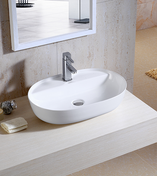 Ceramic Table-Mounted Wash Basin – Aquant India