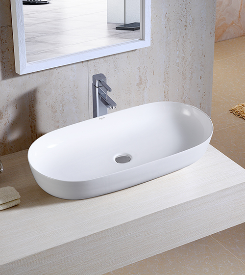 Ceramic Table-Mounted Wash Basin – Aquant India