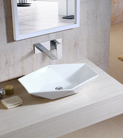 Ceramic Table-Mounted Wash Basin – Aquant India