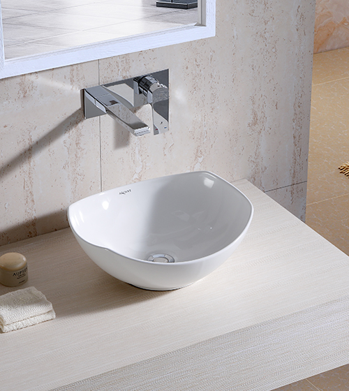 Ceramic Table-Mounted Wash Basin – Aquant India