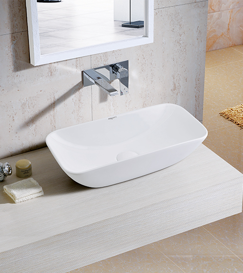 Ceramic Table-Mounted Wash Basin – Aquant India