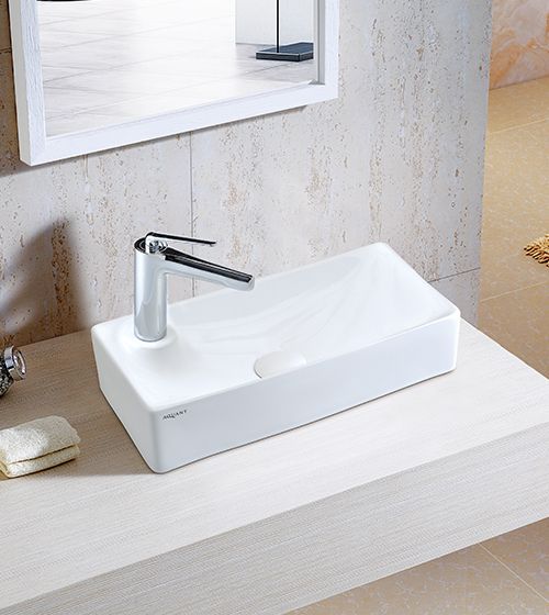 Ceramic Counter Top Wash Basin Table/Wall Mounted – Aquant India