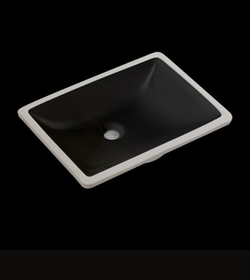 Matt Black Under Counter Wash Basin – Aquant India