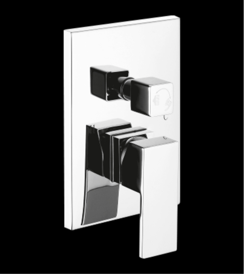 Single-Lever Diverter with 2 Outlets (Cube Series) – Aquant India