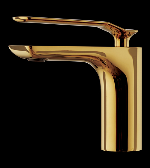 Basin Mixer - Short Body (Venetian Gold) – Aquant India