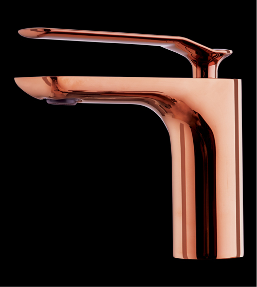 Basin Mixer - Short Body (Rose Gold) – Aquant India