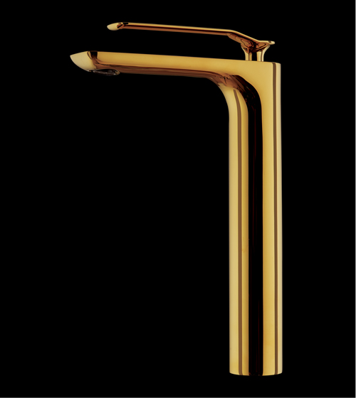 Basin Mixer - Tall Body (Venetian Gold) – Aquant India