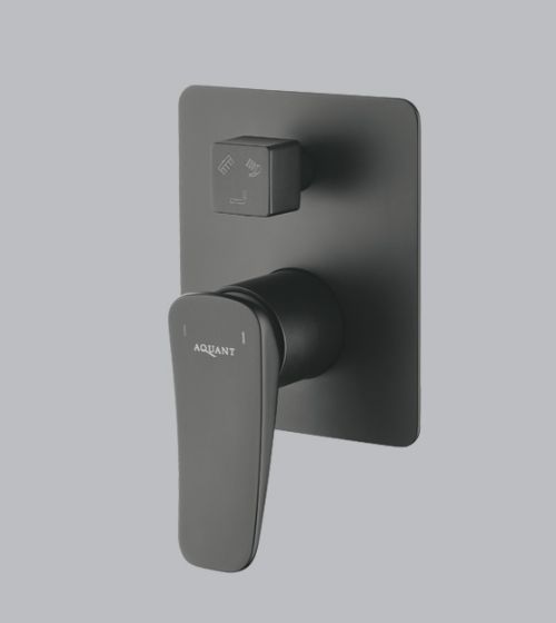 Graphite Grey Single Lever Diverter with Concealed Body (ThreeOutlets)(15mm Inlet) – Aquant India