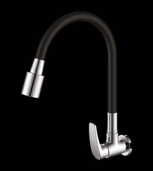 Brass Flexible Sink Cock (Wall-Mounted) – Aquant India