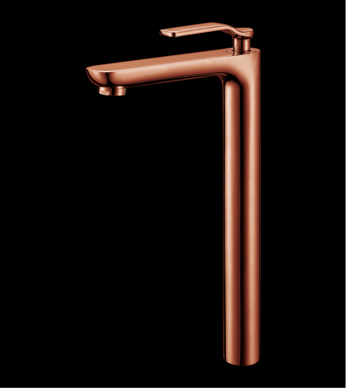 Basin Tall Pillar Tap (Rose Gold) – Aquant India