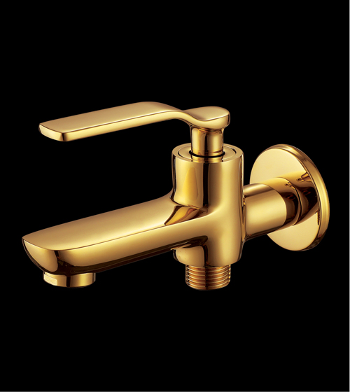 Brass 2-Way Bib Tap (Venetian Gold) – Aquant India