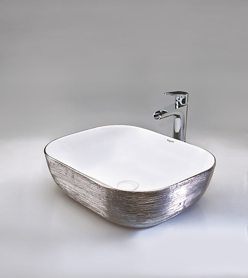 Aquant Platinum Silver Wash basin