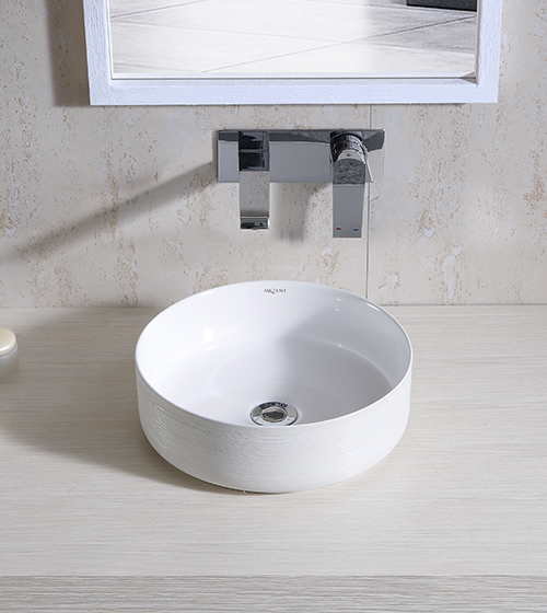 Aquant Matt White Wash Basin