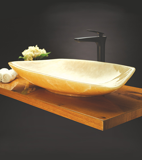 Stella Gold - Honey Onyx Basin – Aquant India