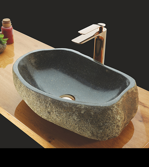 Rio - River-Stone Wash Basin – Aquant India