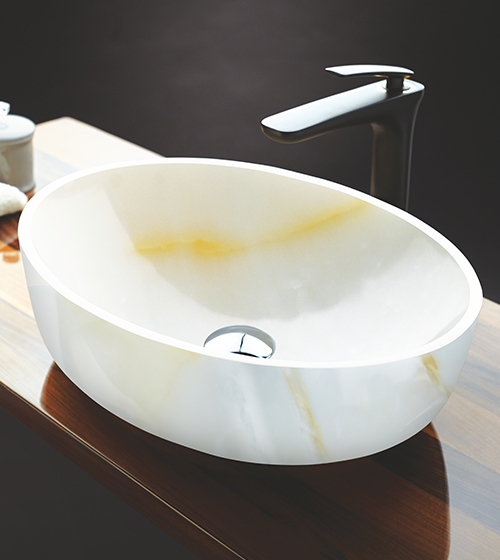 Elte Bianca - White Onyx Basin – Aquant India