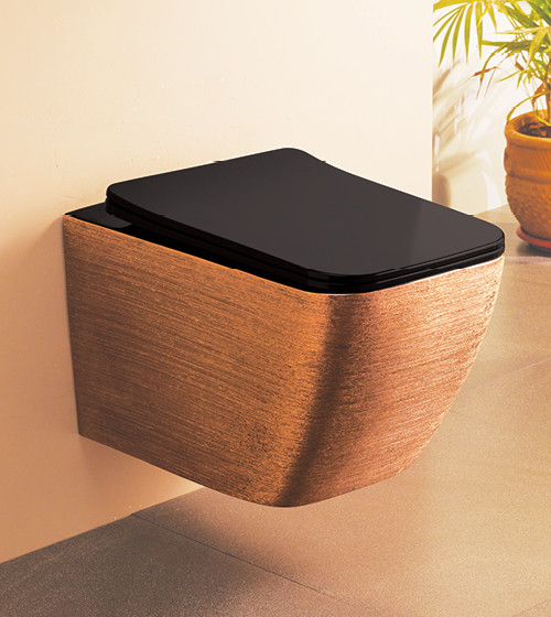 Rimless Wall-Hung Toilet with Slim UF Seat Cover – Aquant India