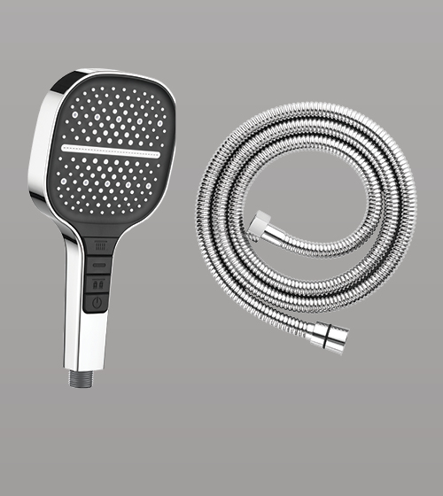 ABS Hand Shower 3 Function With 1.5 mtr Flexible Hose  – Aquant India