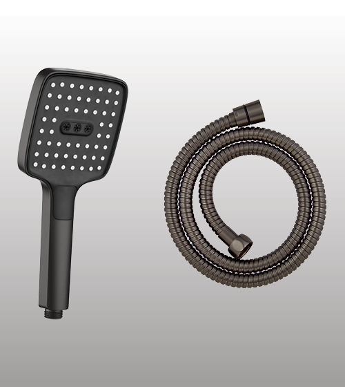 ABS Hand Shower 3 Function With 1.5 mtr Flexible Hose  – Aquant India