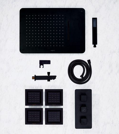 Complete Shower Set (Matt Black) – Aquant India