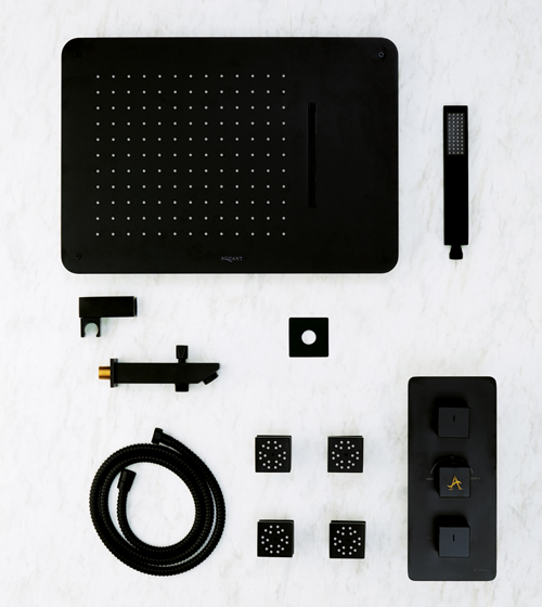 Complete Shower Set (Matt Black) – Aquant India