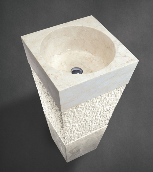 Aquant Marble Pedestal Wash Basin