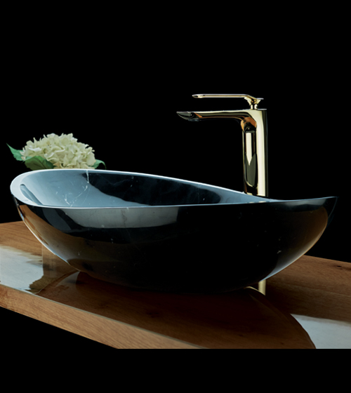 Aura Noir - Nero Marquina Marble Basin – Aquant India