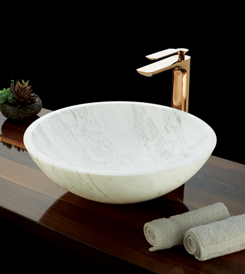 Circa Snow - Statuario Marble Basin – Aquant India