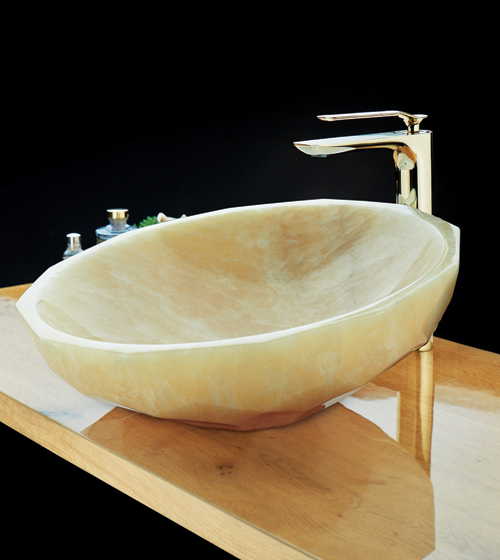 Crypton Gold - Honey Onyx Basin – Aquant India