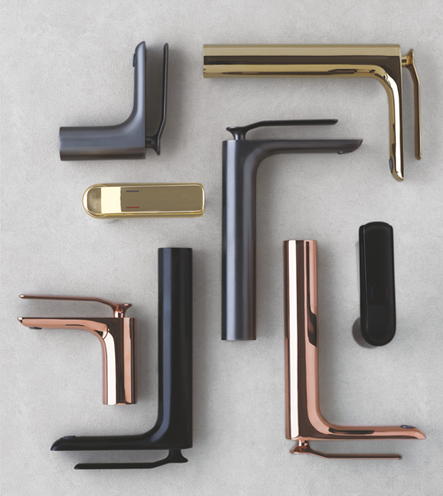 Faucets in PVD Finishes
