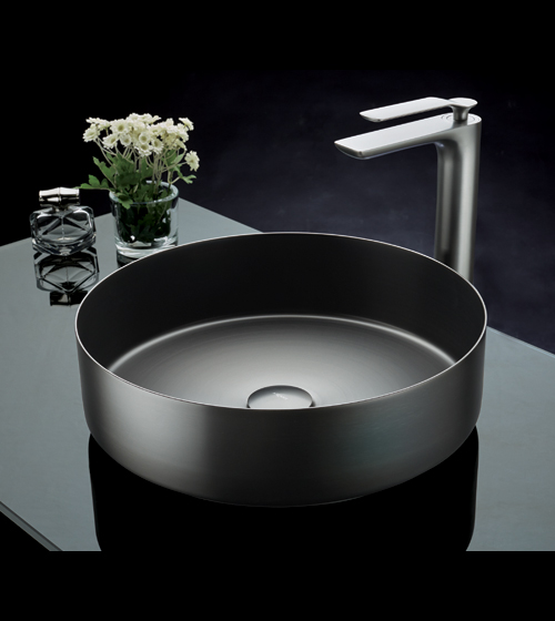 Stainless Steel Wash Basin - Graphite Grey – Aquant India